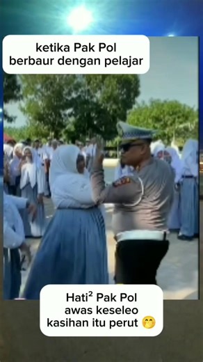 pak pol kesurupan tulang lunak #ngakak #funny