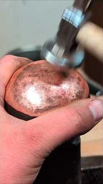 Making a Copper Ring Dish From a Pipe #copper #simpleprojects
