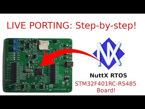 How to use PWM to control a Servo Motor with NuttX on STM32F4-RS485 board