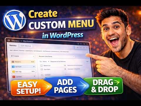 How to Add Custom Menu in WordPress Website