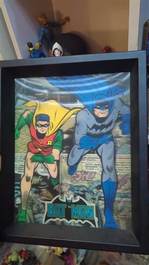 batman and Robin 3d frame #batmanandrobin #batman #collectibles #3dframe #dccomics
