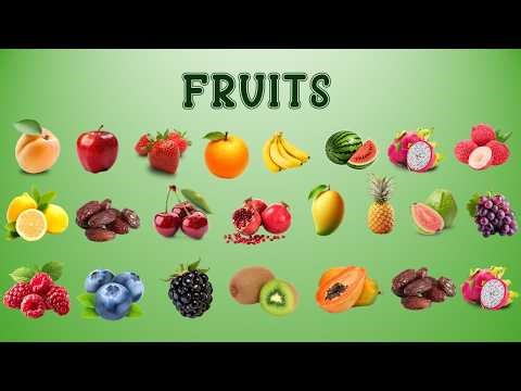 Fruit Names Learning for Kids🍓 Fun PowerPoint Animation