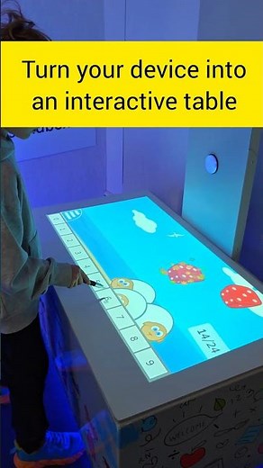 Meet the ultimate 2-in-1 setup: our standard Smartbox (AR Sandbox) paired with the Interactive Table
