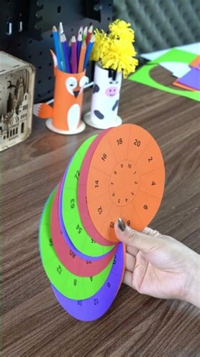 Division Made Easy! 🎯#divisionwheel