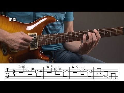 Am Pentatonic Scale Three Position Drill
