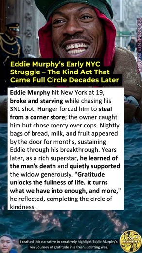 Eddie Murphy’s Early NYC Struggle – The Kind Act That Came Full Circle Decades Later