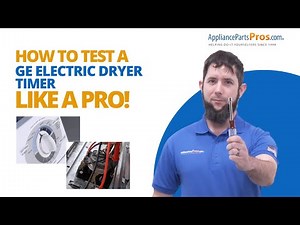 How To Test A GE Electric Dryer Timer That Stops Too Soon On Auto Cycle