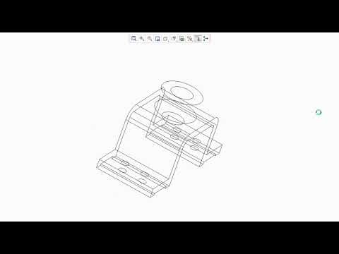 3D Objects with Front view, top view, Side view