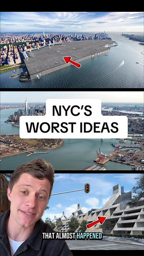 Las peores propuestas de infraestructura en NYC