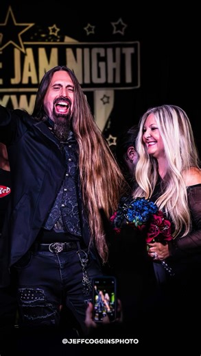 Jessica Chase-Black on Instagram: "Our Ultimate Jam Night wedding and Ozzy celebration mashed into 7 minutes.. Thank you all so much.. much love to our family, friends, Chuck and Adam, Paulie Z, Jake Faun for performing “Dee”, the Whisky A GoGo and our wedding party for your awesomeness and love. #wedding #rocknrollwedding #hollywood #irablack #jessicachase #chaseblack #ultimatejamnight #whiskyagogo #ozzy #ozzyosbourne"