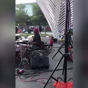 AWESOME!!! A viewer shared this video of a man and his 2-year-old son putting on a show over the weekend at the Myriad Gardens Twilight Concert Series. | KOCO 5 News