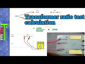 Transformer ratio test calculation
