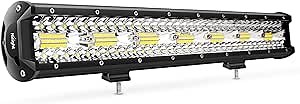 Amazon.com: Nilight LED Light Bar 20Inch 420W Flood Spot Combo Triple Row Driving Lamp Roof Bumper Off Road LED Work Lights Pods for Van Camper Wagon Car Pickup Golf Cart ATV UTV SUV Truck Boat 4x4 : Automotive
