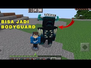 CARA BERTEMAN dengan Warden di MINECRAFT!