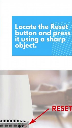 Resetting the Orbi Satellite