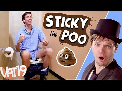 Throw Squishy POOP with Sticky the Poo!