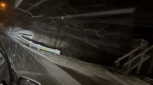 Another live look at snow falling on Big Branch Road in the Chesapeake, Ohio, area. | WSAZ NewsChannel 3