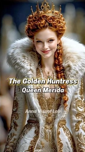 Jean Paul Gaultier Bridal 🏹👑 Queen Merida's Gold Hunter Wedding #aiart