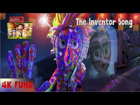 Cloudy The Inventor Song | CLOUDY WITH A CHANCE OF MEATBALLS 2 Movie 2013 | 4K Ultra FUHD