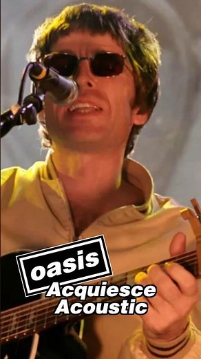 Acquiesce (Acoustic) by Oasis | The Only Version In The World