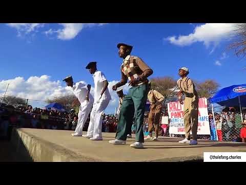 WATCH Pantsula parade and dance at Ramotswa #pantsula #mapantsula