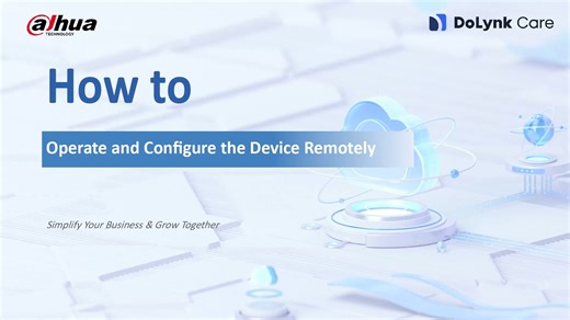 🧠 DMSS: How to Operate and Configure Your Device Remotely Simplify your workflow with Dahua’s remote configuration feature! 🌐 Manage, adjust, and monitor your devices anytime, anywhere — all with just a few clicks. #DahuaPhilippines #SmartSecurity #RemoteManagement | Dahua Philippines