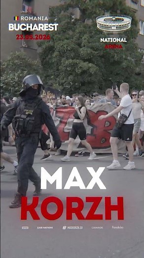 Max Korzh la București - 23.05.2026 #shorts #maxkorzh