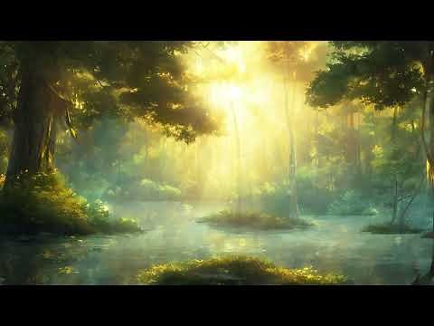 Forest lake | Free animated motion background | Nature scenery animation