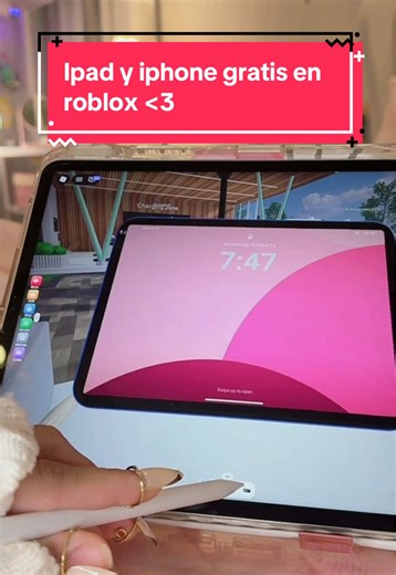 Ahora todos tienen iPad y iPhone gratis en Roblox #roblox #robloxfyp #robloxedit #robloxgames #amistad