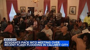 Calumet City flood: Residents with damaged homes call for help from city council after flash floods