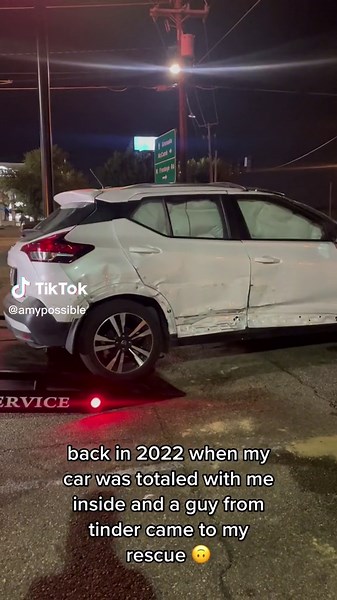 Totaled Car Rescue: A Tinder Date Story