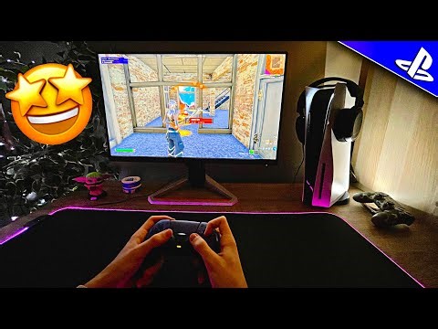 BEST PS5 Gaming Setup (POV Controller Handcam) + Fortnite Ranked Gameplay