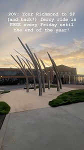 32 reactions · 3 comments | SF Bay Ferry rides are FREE on Fridays on our Richmond route until the end of the year! Check the schedule at our link in bio. #freeferryfridays #contracostatransportationauthority #richmond | San Francisco Bay Ferry | Facebook