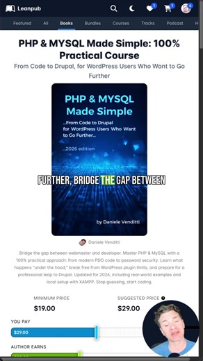 PHP & MYSQL Made Simple | 100% Practical Course by Daniele Venditti #books #newrelease