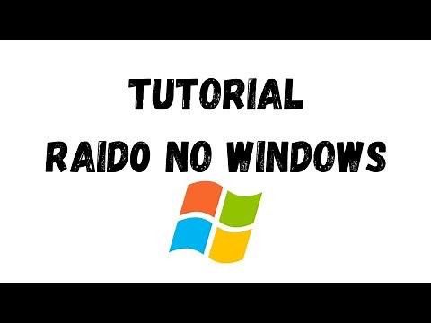 Tutorial RAID0 - Como Colocar 2 ou mais SSDs ou HDs em RAID 0 no Windows