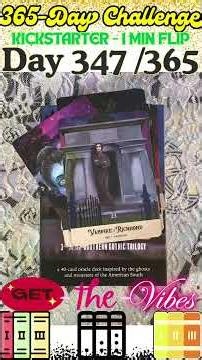 Day 347 of 365 Day Challenge #kickstarter The Haunts Oracle Deck - Southern Gothic Trilogy #flipthru