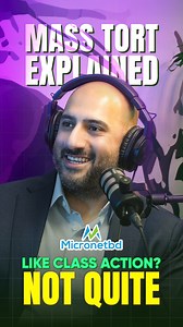 Mass Tort vs. Class Action: what’s the real difference? In this episode, we break down what a mass tort actually is, why it isn’t the same as a class action, and what that means for firms handling large cases. If you’ve ever wondered how these cases work or how technology can make managing them easier, this one’s worth a watch. #MassTort #ClassAction #LegalTech #Litify #Salesforce #Micronetbd #Podcast #Micronetbdpodcast | Micronetbd