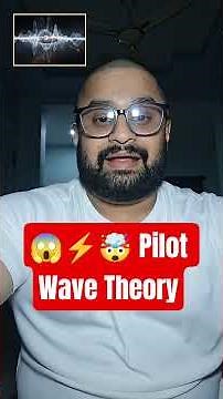 😱⚡🤯 Pilot Wave Theory Sparks a Shocking Quantum Revival#Science #Quantum #Future