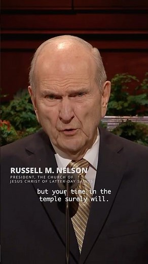 President Nelson and the House of the Lord