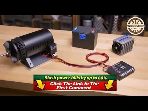 Never Pay For Electricity Again Build This DIY Generator For Off Grid Power