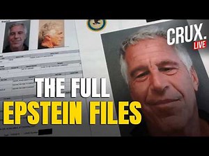 LIVE | Full Epstein Files | DOJ Releases New Shocking Vidoes Of Jeffrey Epstein | Trump | Pam Bondi