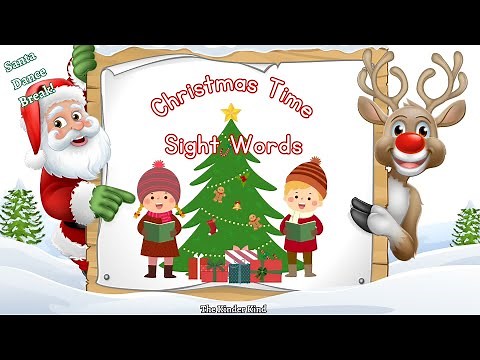 Christmas Theme Sight Words | Kindergarten | Christmas Brain Break | Santa Brain Break |