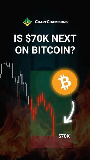 Is Bitcoin About to Drop to 70K?