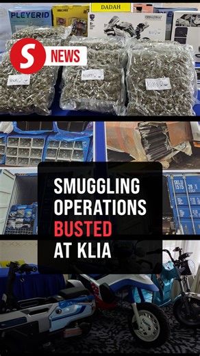 KLIA customs bust three smuggling operations worth RM2.5mil