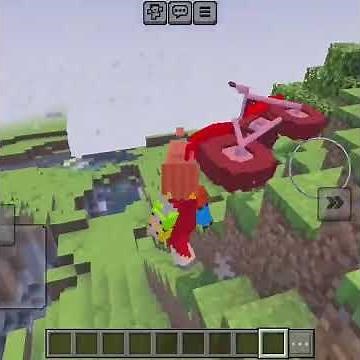 Motorcycle in Minecraft? #mods #minecraft #cool