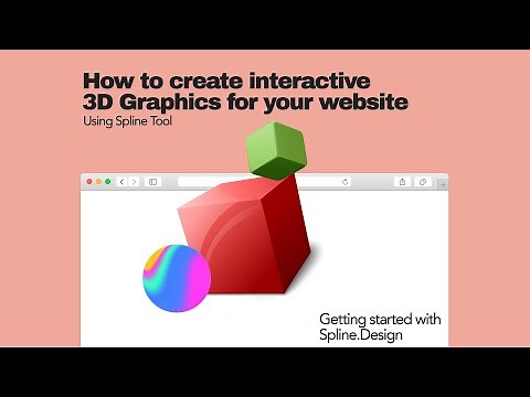 Tutorial: Create Interactive 3D for your Web using Spline Design