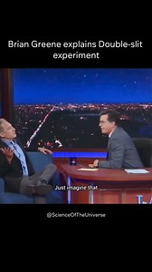 Brian Greene explains double-slit experiment. | Science Of The Universe