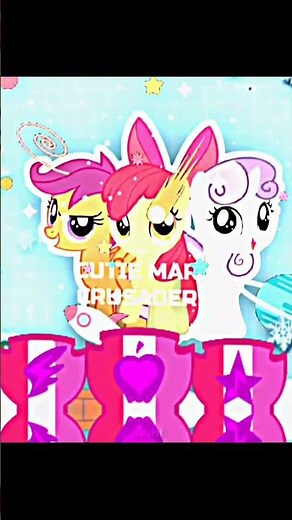 MLP Edit : Cutie Mark Crusaders (Apple Bloom, Sweetie Belle, Scootaloo)