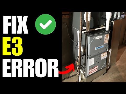 Daikin Error Code E3 - How To Fix