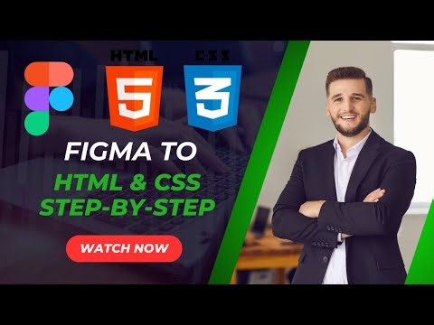 How to convert figma design to html and CSS -2026 figma tutorial